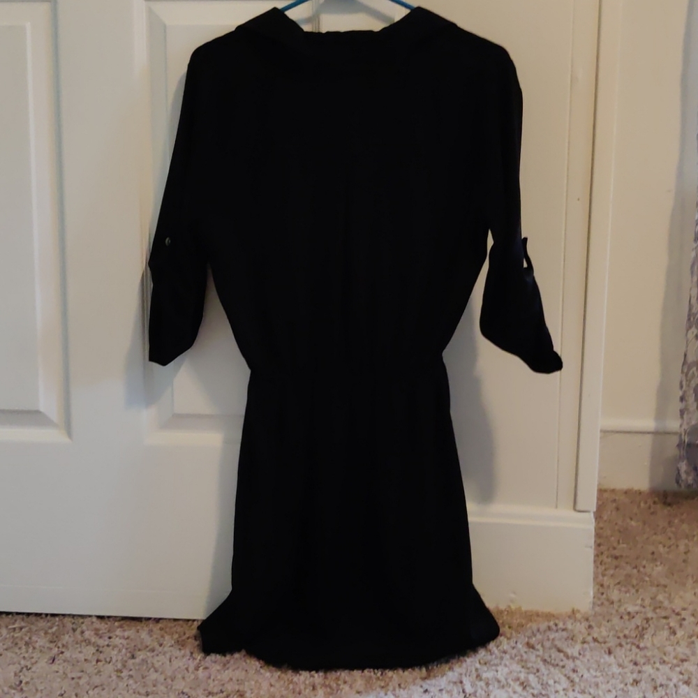 Black Combat Dress - Picture 4 of 4